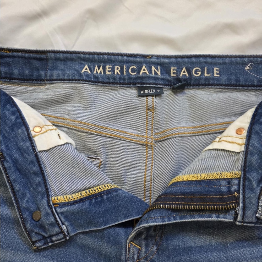 American Eagle Outfitters Blue Straight Jeans